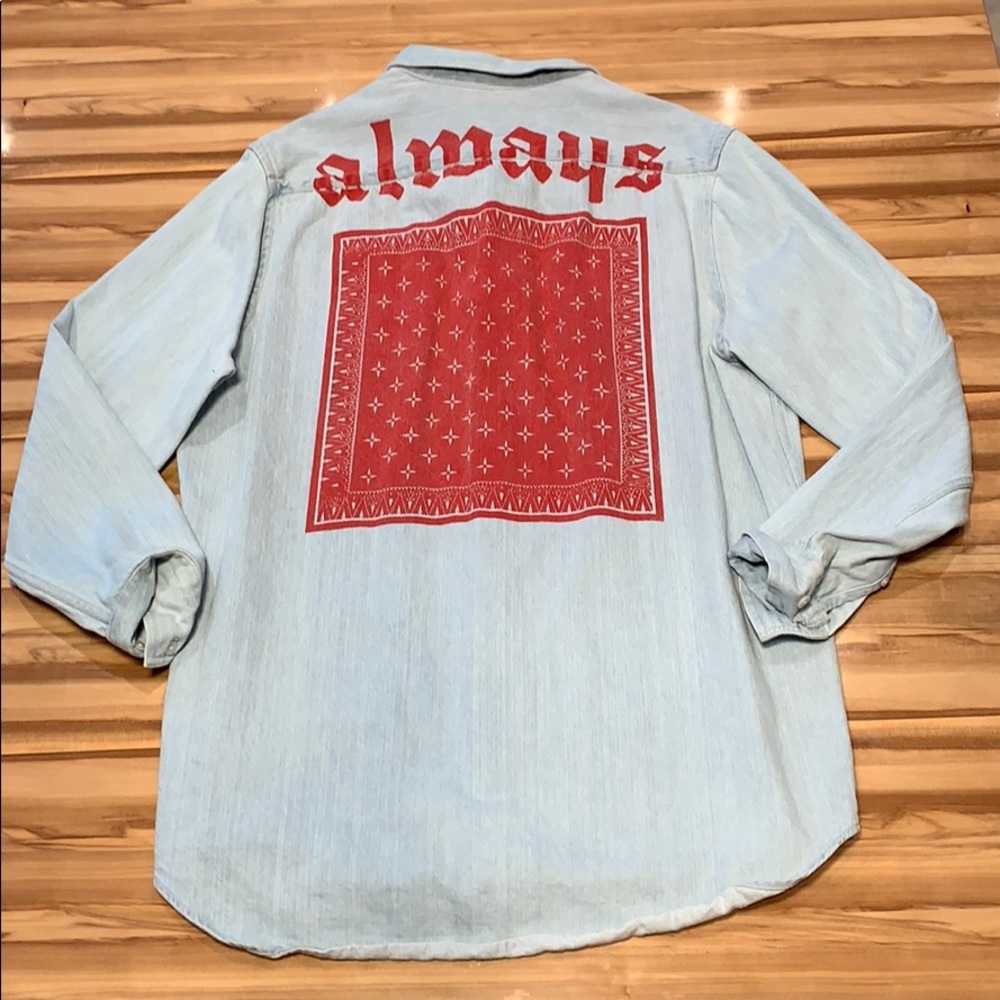 ASOS Denim “Always” Long Sleeve Top